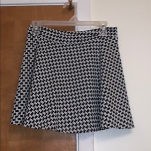 Houndstooth Skater Skirt